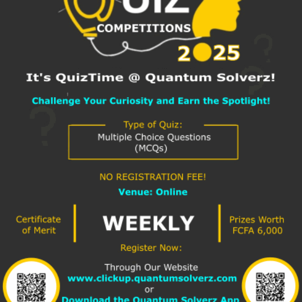 It's QuizTime @ Quantum Solverz!